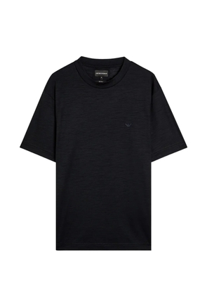Emporio Armani logo-detail T-shirt - Blue
