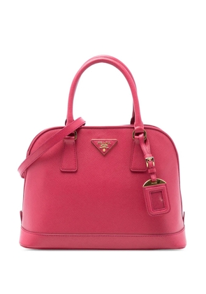 Prada Pre-Owned 2010-2025 Medium Saffiano Lux Open Promenade satchel - Pink