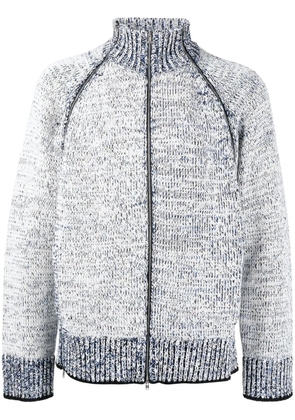 3.1 Phillip Lim marled zip-up cardigan - White