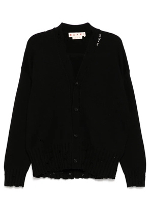 Marni Dishevelled jumper - Black