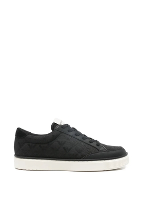 Emporio Armani logo-detail sneakers - Black