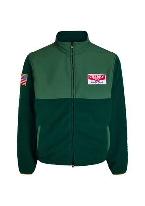 Cherry LA colourblock patch-detail jacket - Green