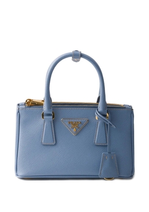 Prada mini Galleria leather tote bag - Blue