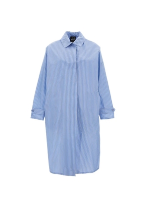 Irie' striped coat - Blue