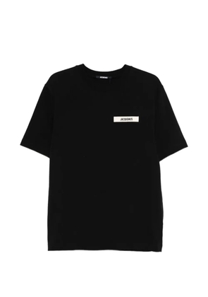 Jacquemus Gros Grain T-shirt - Black