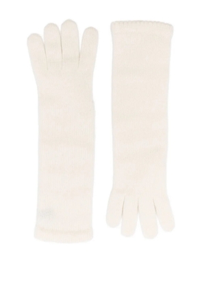 Alpo cashmere gloves - White