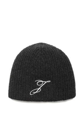 Jacquemus Le Bonnet logo beanie - Grey