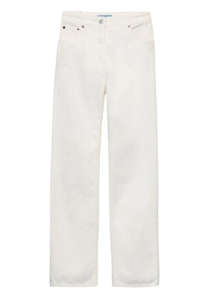 Prada straight-leg jeans - White
