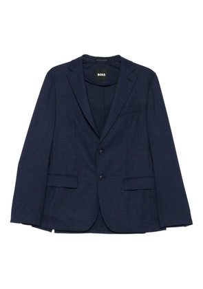 BOSS houndstooth suit - Blue