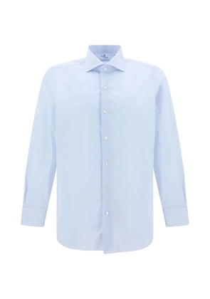 Finamore 1925 Napoli buttoned-up shirt - Blue