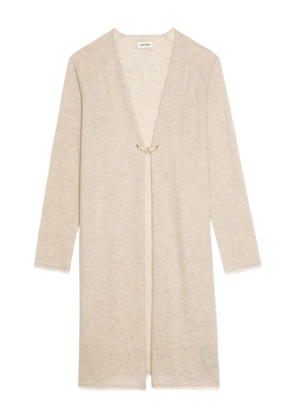 Zadig&Voltaire pointelle-star cardigan - Neutrals