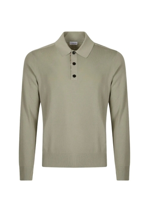 Burberry long-sleeve polo shirt - Neutrals