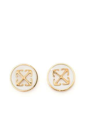 Off-White Arrow earrings - Gold