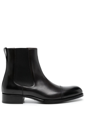 TOM FORD Edgar leather Chelsea boots - Brown