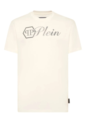 Philipp Plein logo-embellished T-shirt - White