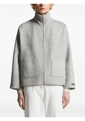 Peserico ribbed-panel gilet - Grey