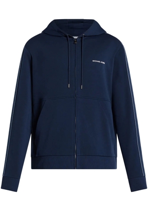 Michael Kors logo-print hoodie - Blue