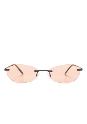 OUR LEGACY Adorable oval-frame sunglasses - Grey