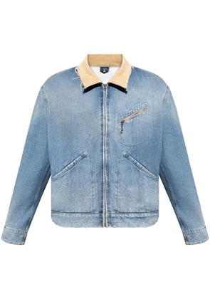 Maison Margiela denim bomber jacket - Blue