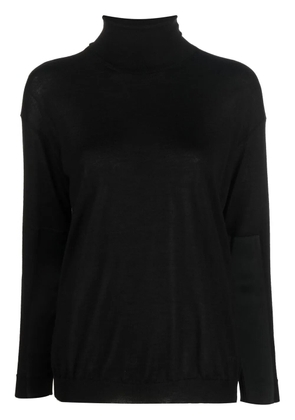 TOM FORD fine-knit roll-neck jumper - Black
