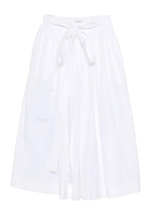 Ermanno Scervino tie-waist midi skirt - White