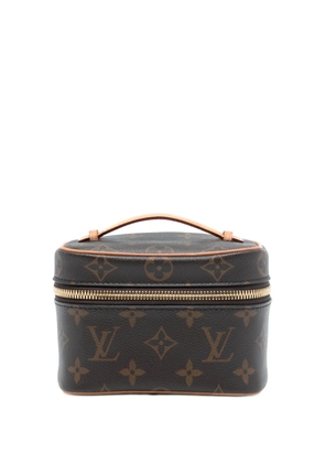 Louis Vuitton Pre-Owned 2021-2025 Monogram Nice Nano Case vanity bag - Brown