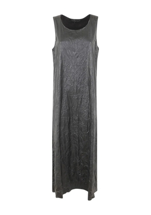 Maria Calderara creased dress - Grey