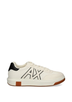 Ea7 Emporio Armani logo detail sneakers - Neutrals