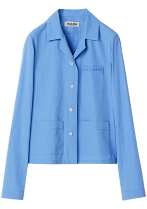 Miu Miu Pocket shirt - Blue