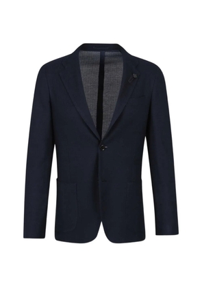 Lardini single-breasted blazer - Blue