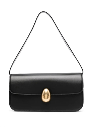 NEOUS polished-finish shoulder bag - Black