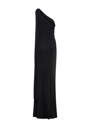 TOM FORD one-shoulder draped gown - Black