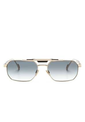 Cazal 7573 pilot-frame sunglasses - Gold