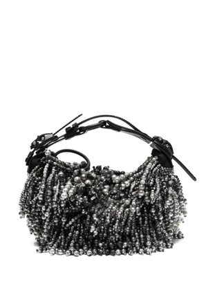 Innerraum pearl-embellished shoulder bag - Black