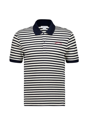 Alexander McQueen striped polo shirt - White
