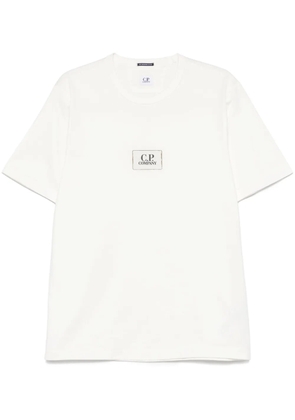 C.P. Company logo-print jersey T-shirt - White