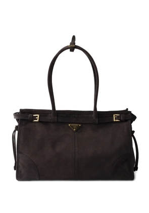Prada large Bonnie tote bag - Brown
