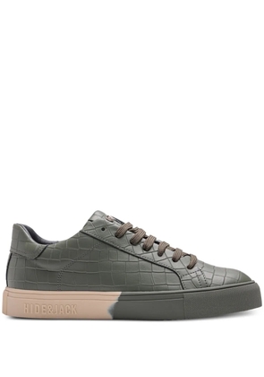 Hide&Jack crocodile-embossed sneakers - Green