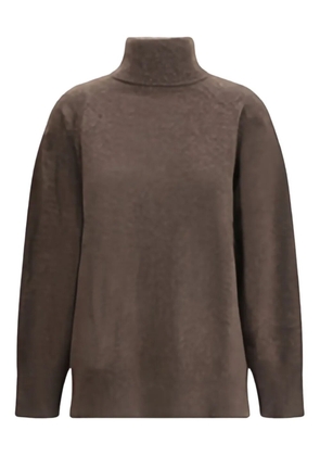 P.A.R.O.S.H. high-neck wool sweater - Brown