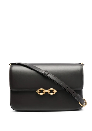 Saint Laurent Le Maillon leather satchel - Brown