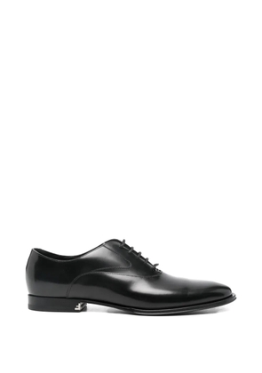 FENDI leather oxford shoes - Black