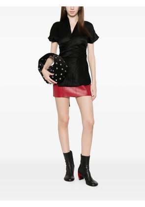 Rick Owens short-sleeve blouse - Black