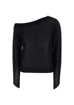 Federica Tosi off-shoulder knitwear - Black