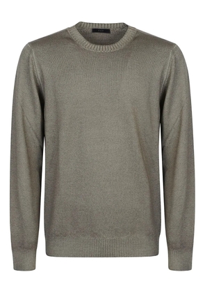 Fay wool crew-neck sweater - Green