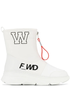 F_WD ankle boots - White