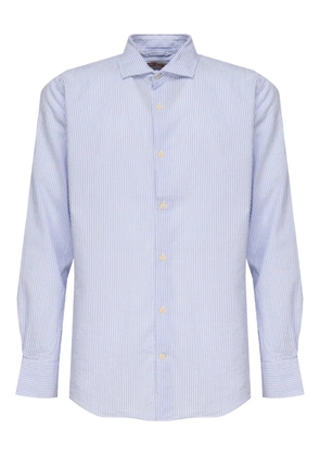 MC2 Saint Barth french-collar striped shirt - Blue