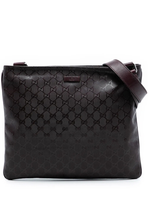 Gucci Pre-Owned 2016-2026 GG Imprime crossbody bag - Red