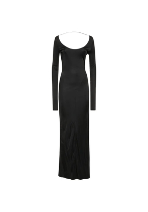 TOM FORD long fitted dress - Black