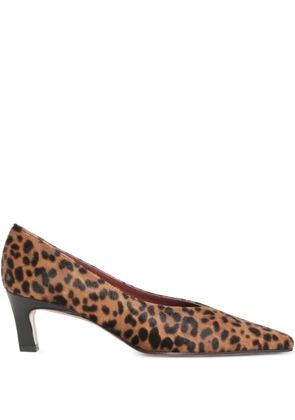 Roberto Festa Falira leopard-print heel pumps - Brown