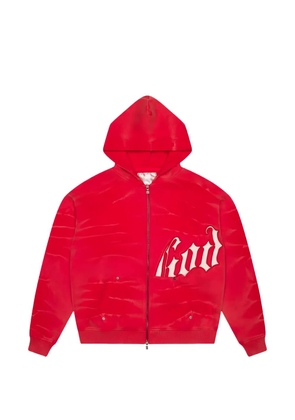 GODSPEED New York OG zip-up hoodie - Red